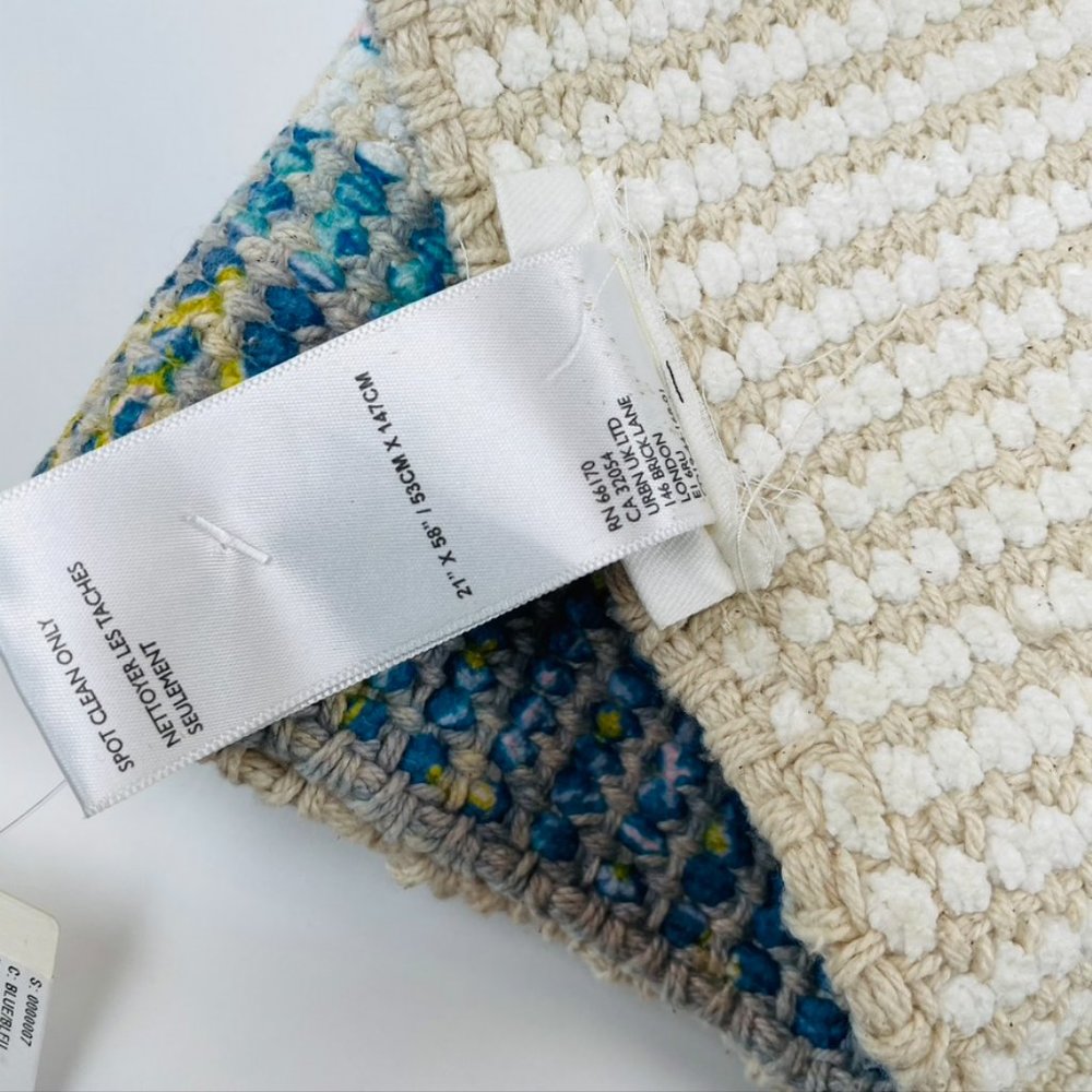 Anthropologie Harmony Overdyed Bath Runner Mat - Picture 4 of 4